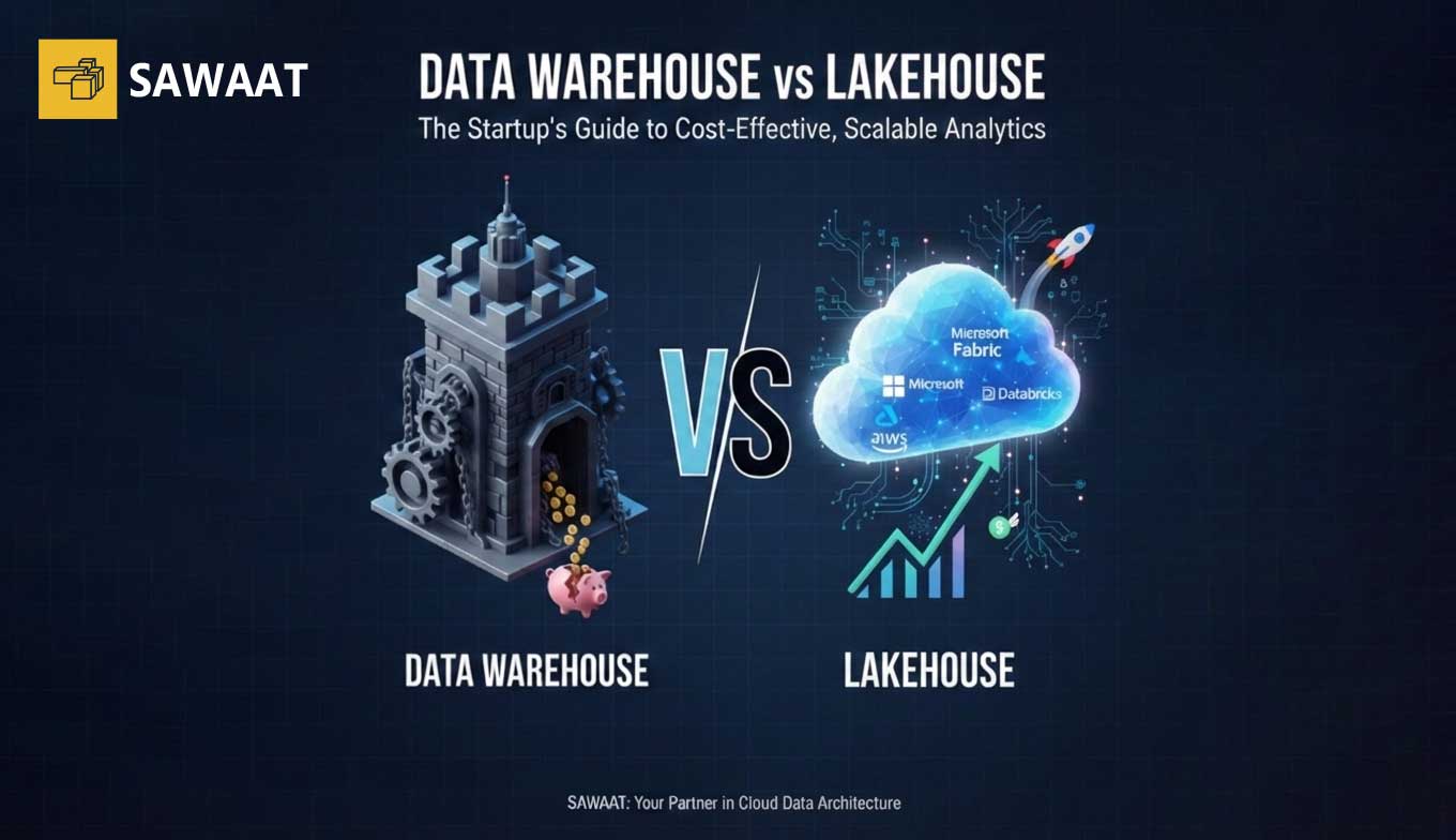 Data warehouse vs lakehouse