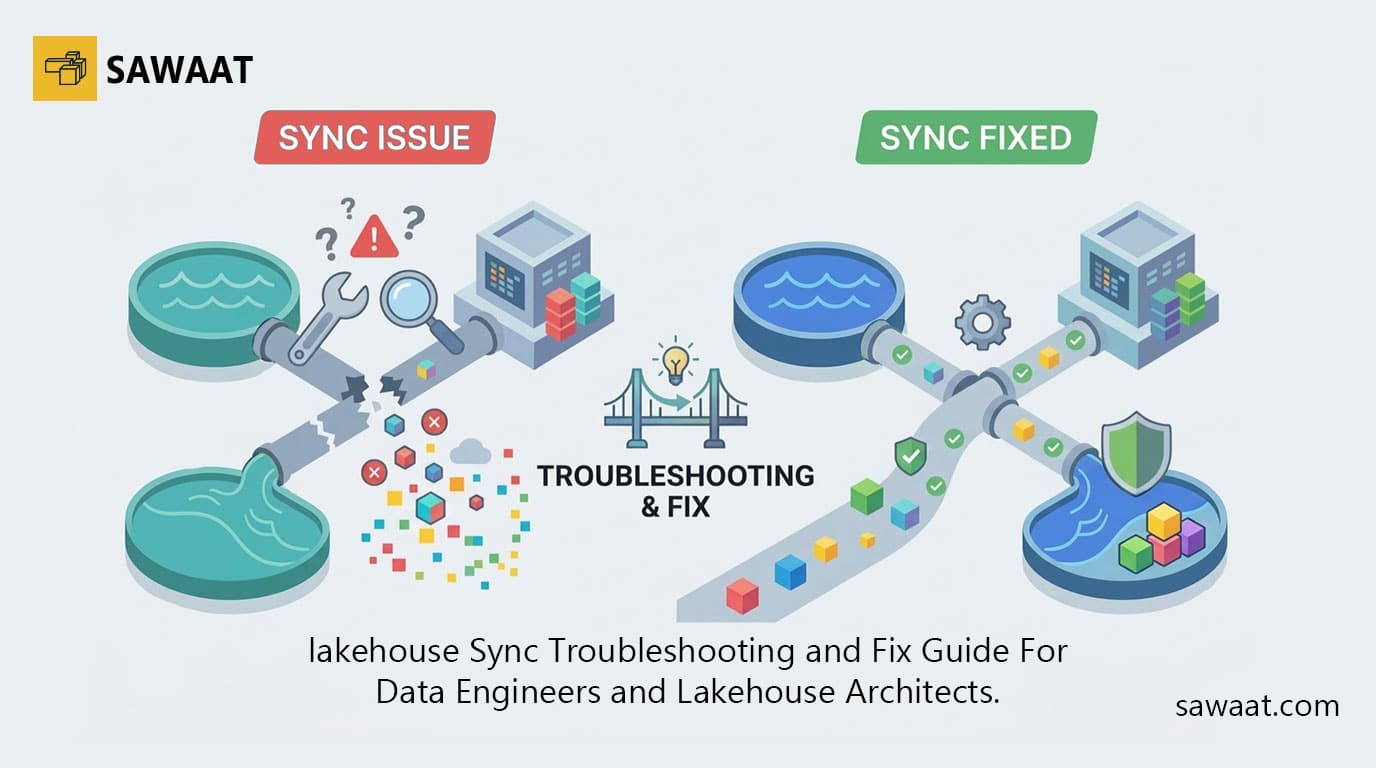 lakehouse sync troubleshooting